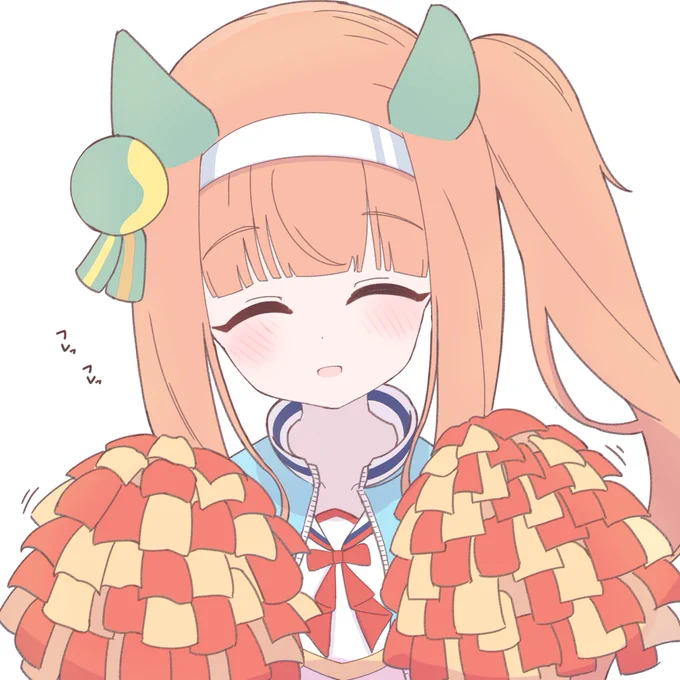 チアスズカさん! (お誕生日おめでとうございます) #サイレンススズカ生誕祭2023