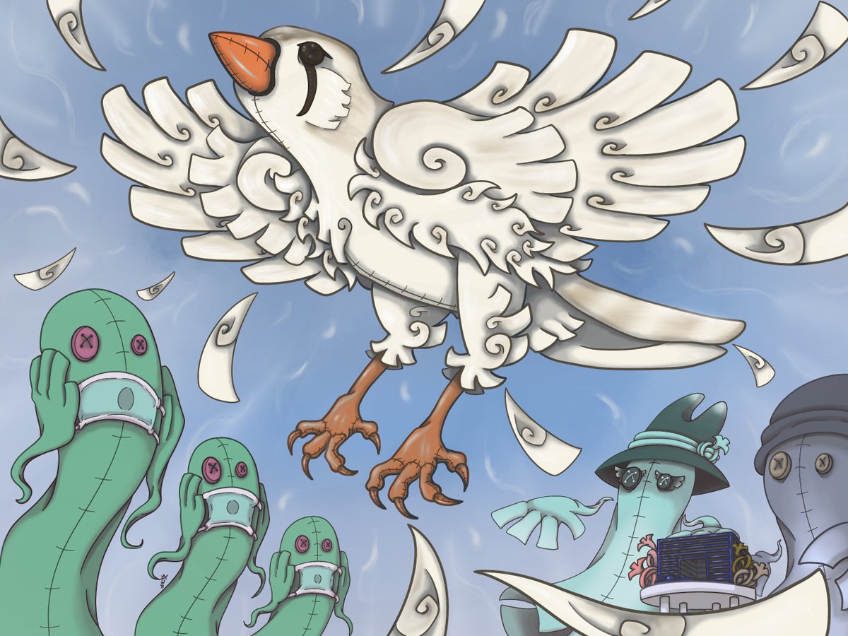 JHChapeaute's tweet photo. À l’honneur à un de mes diamants mandarins.

#zebrafinch #mandarin #oiseau #bird #birds #drawing #illustrations #artwork #Digital #digitalart #digitaldrawing #digitalillustration #digitalartwork #Procreate #procreateart #art #illustrationart #pets #oiseaux #animal #drawingart https://t.co/fM5demba1I