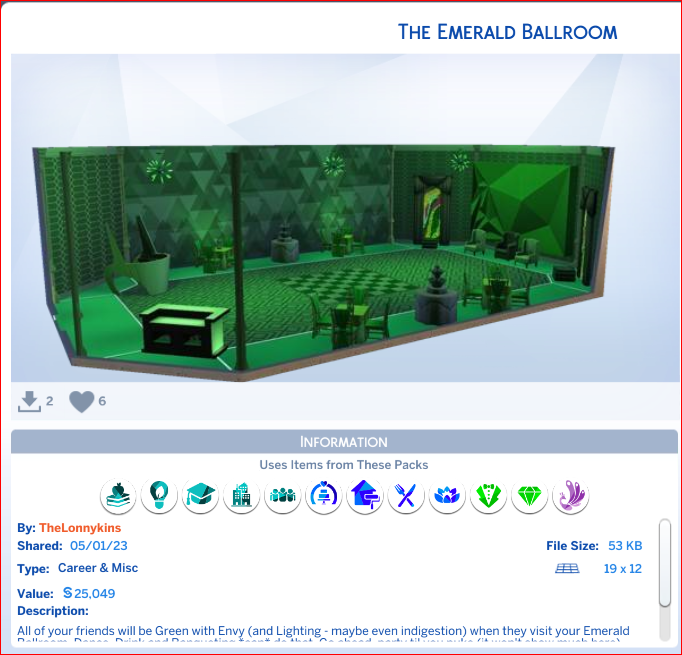 Inamacsims4's tweet photo. Sul Sul! I would like to nominate the following fantastic creations for a #maxisfav The Emerald Ballroom by #TheLonnykins
Crick Cabana Replacement by #BrianDcreations
Cypress Terrace by #TebanGreen
Willow Creek Restaurant by #MeekaDenimore Thank you, Dag Dag x https://t.co/9bz0tNcdMH