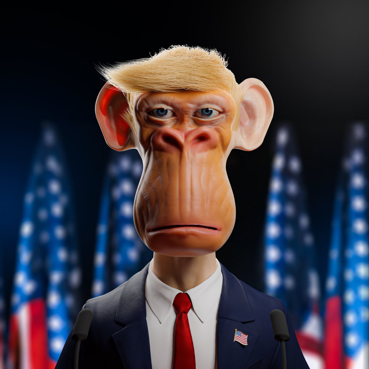 apeifyio's tweet photo. Apeify Trump👨‍💼

APEIFY NFT and BNB Giveaway 💎

5 BNB and 40 Free mint spots 🔥

Steps: 
- Like this post @ RT 
- Follow us on Twitter 
- Tag people ( the more the more chance of winning)

#nft #nftart #NFTdrops #Trump #Airdrop #Giveaway #FreeNFT #BNB #NFTAirdrop https://t.co/rsCqC4W36l