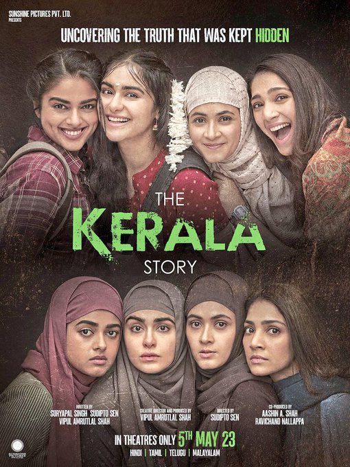 Abdulla_Alamadi's tweet photo. The closer the election date, the more offensive propagandas against Islam &amp; Muslims increases in India. 
Two movies promote hindutva terror #TheKeralaStory offends the Muslim women of Kerala, the first Indian city that Islam reached. #TheKashmirFiles another hate propaganda. https://t.co/XoMzR04W5n