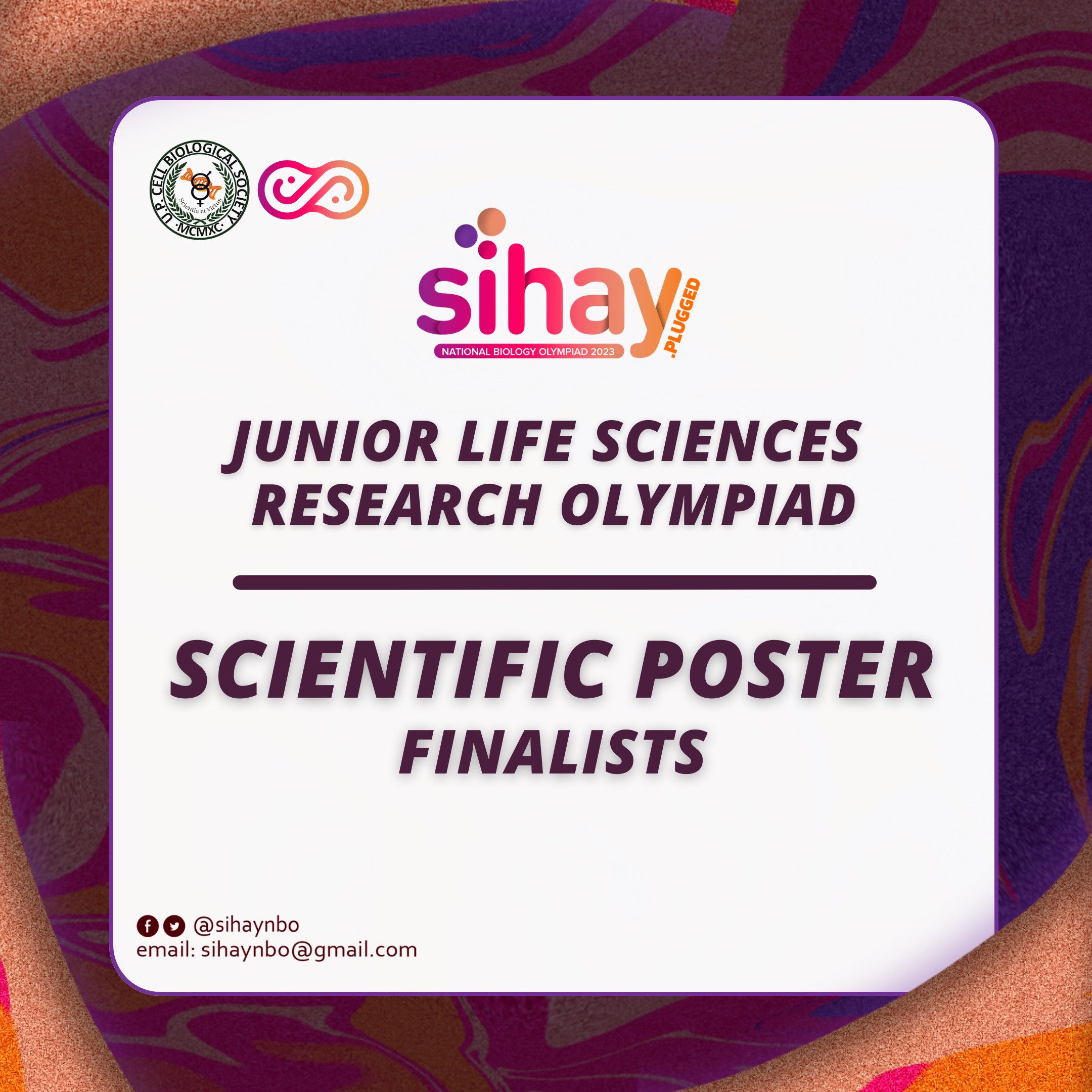 SIHAY National Biology Olympiad (sihaynbo) / Twitter