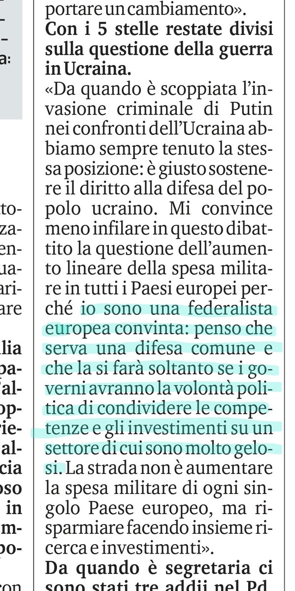GiovanniDeLupis's tweet photo. Nell'ottima intervista di oggi su @LaStampa , @ellyesse sottolinea un aspetto fondamentale ma che passerà sotto silenzio: l'adesione al federalismo europeo, un approccio coraggioso in un continente dov'è ancora forte l'egoismo nazionalista.
Sviluppiamo questo approccio.
#1maggio https://t.co/S3w50YPkx8