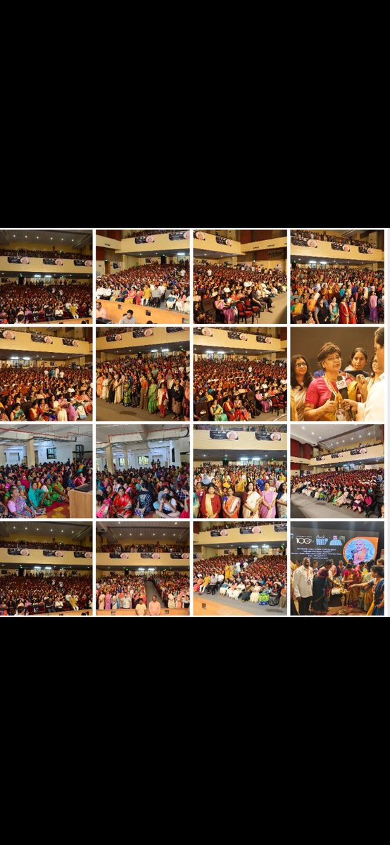 #MannKiAtBaat100 
#mannkibaat100_pune 
Super Successful event, facilitating the live viewing of the 100th episode of PM Narendra Modi Ji's "Mann Ki Baat", at Annabhau Sathe Auditorium, Yerwada, Pune attended by around 3000 women. This was organised by <a href="/ushabajpai/">Usha Bajpai</a> and her team
