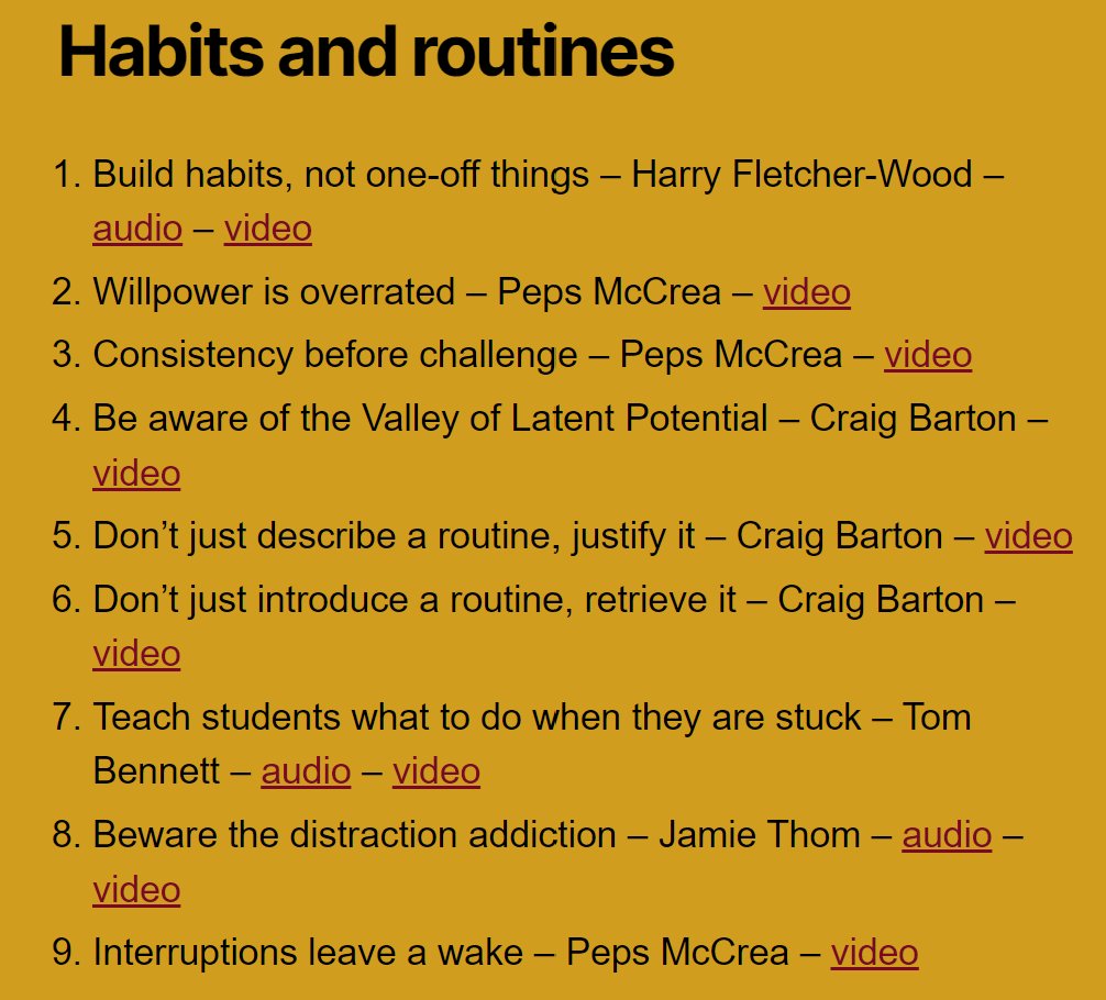 mrbartonmaths's tweet photo. 📺Free CPD videos📺

There are now 205 short videos on all aspects of teaching from some incredible practitioners and thinkers... and me. All categorised and available for free here: https://t.co/PkPHHS4GAX https://t.co/zrzb6UWoDE