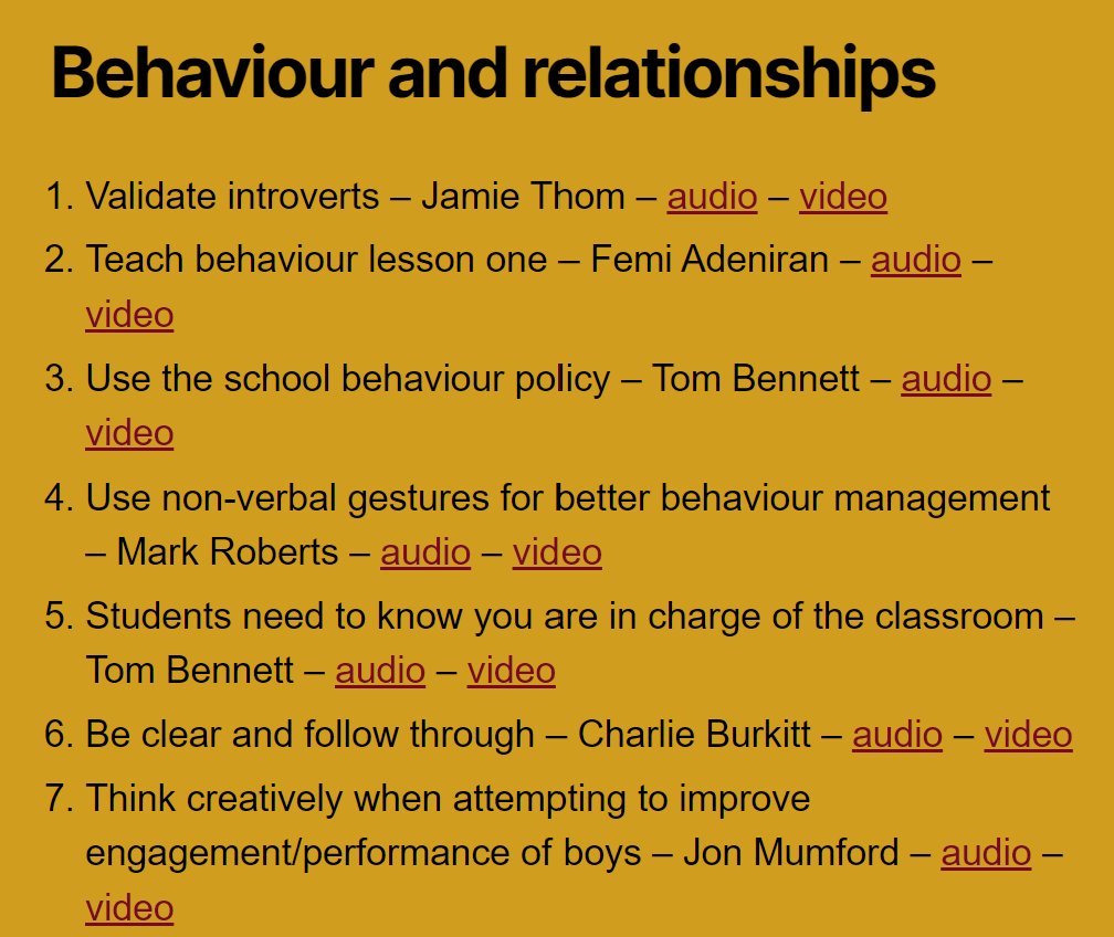 mrbartonmaths's tweet photo. 📺Free CPD videos📺

There are now 205 short videos on all aspects of teaching from some incredible practitioners and thinkers... and me. All categorised and available for free here: https://t.co/PkPHHS4GAX https://t.co/zrzb6UWoDE