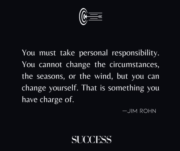 dutaofdMostHigh's tweet photo. A deep sense of responsibility is crucial to success.

- Jim Rohn https://t.co/oxr6LmLe9N