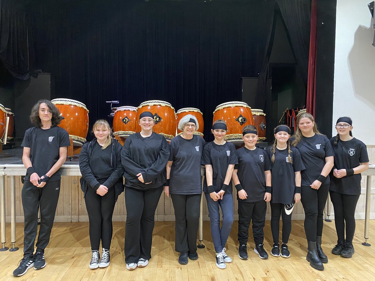 d1mccrory's tweet photo. @Calderside_Arts well done Mrs Ross and our Taiko pupils. #taiko #scottishtaikofestival great playing https://t.co/V8UXtCR5HP