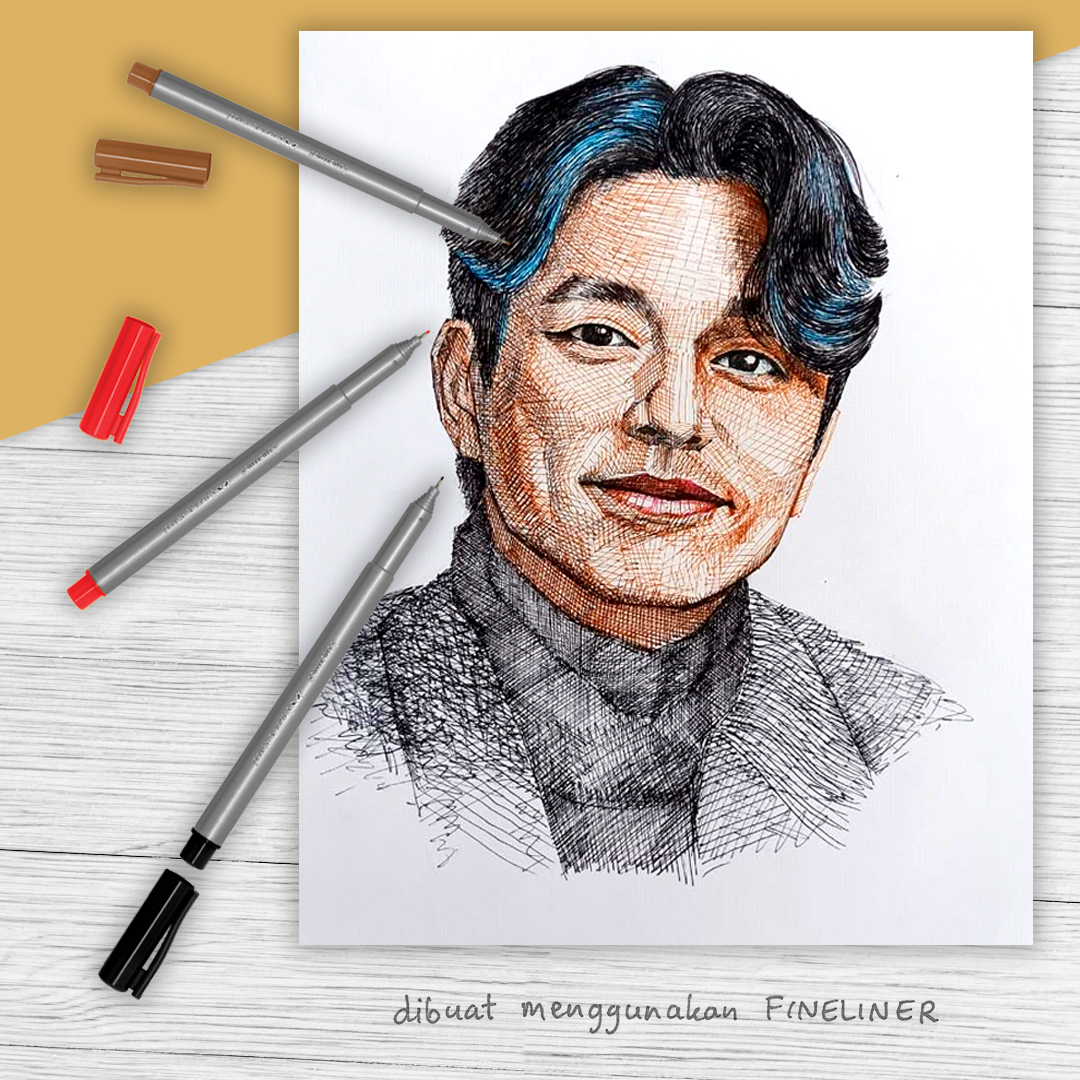 Tips kreatif portrait art menggunakan Fineliner Faber-Castell. chross hatching. 

Lengkapi koleksi Faber-Castell kamu di toko buku, toko alat tulis dan di official website store Faber-Castell. faber-castell.co.id/products/Gwm/F…

#fabercastell #art4all #FaberCastellKreatif #fineliner