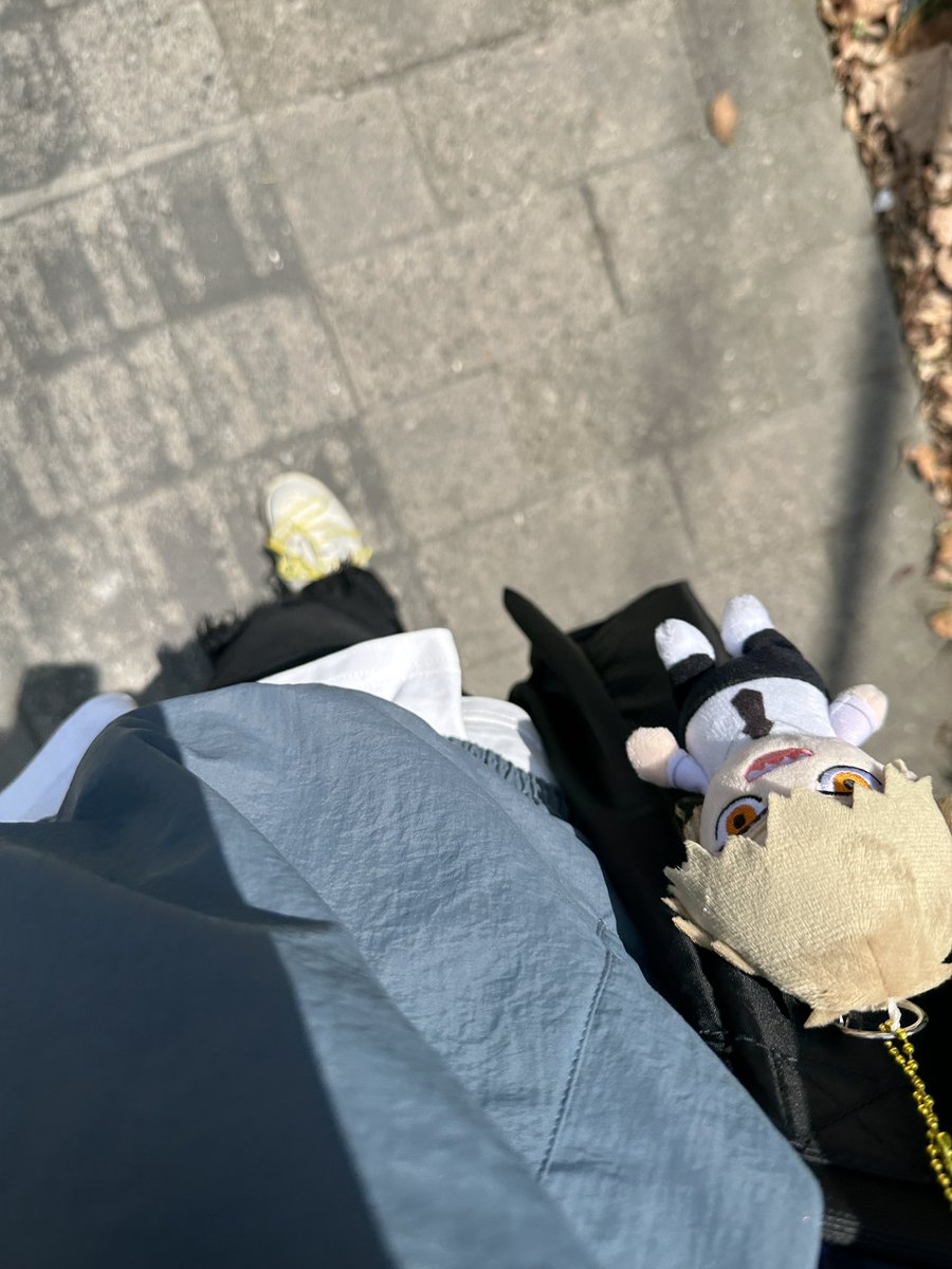 aorinnxu's tweet photo. 谁是被挂在书包上了？噢是电次！🥰🥰 https://t.co/UWZ26r0B4R