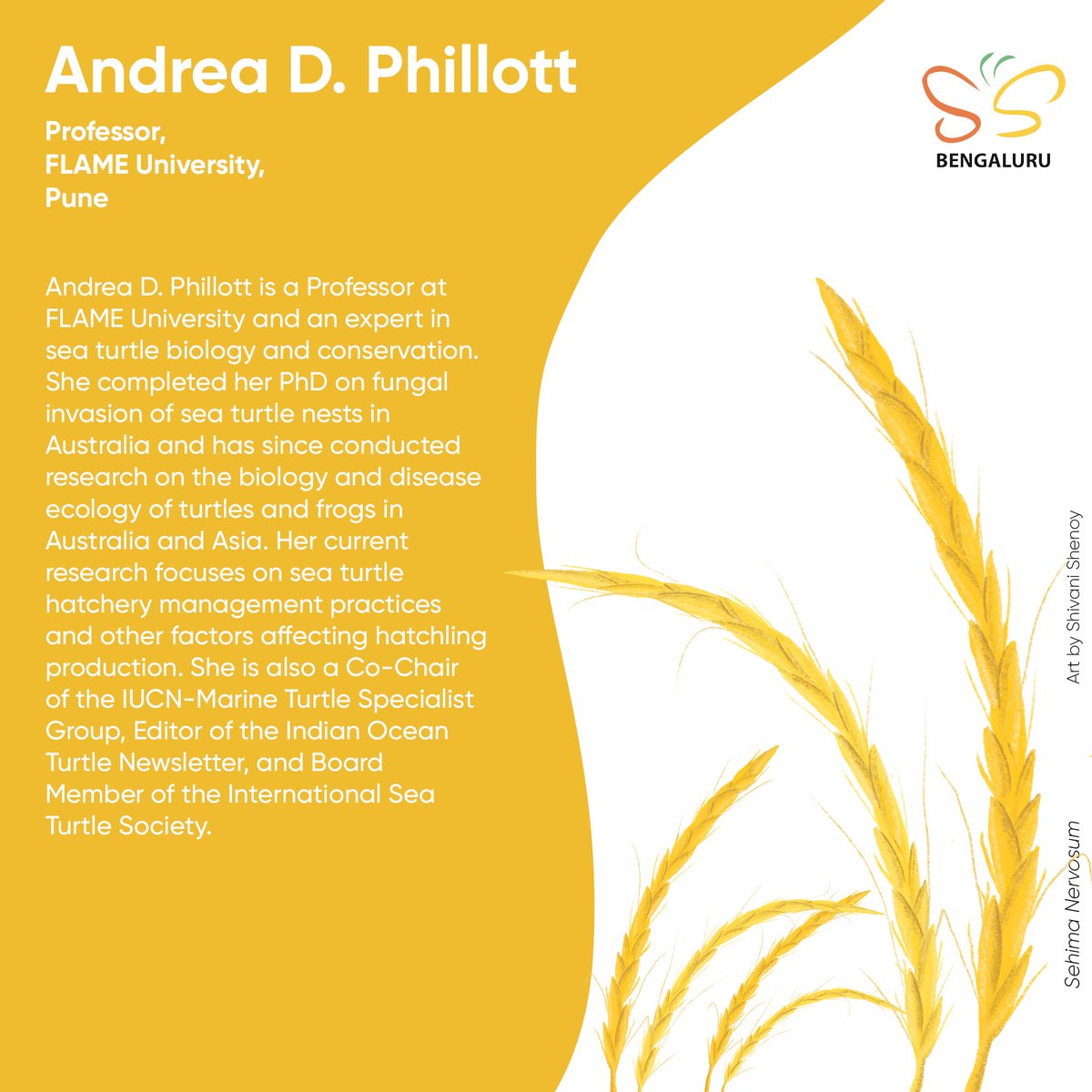 sccsbng's tweet photo. Announcing our diverse, multi-faceted, exciting plenary speakers for 2023! 

First up, we have Andrea D Phillott! Swipe to know more about her work, and all that you will learn about at her talk. 

Head over to our website for more information about this year's plenaries! https://t.co/wb7Yc4VXbW