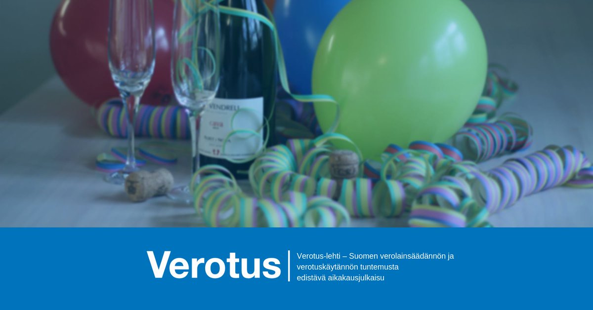Verotuslehti's tweet photo. Verotus-lehti toivottaa hyvää vappua! 🎈 https://t.co/Gr0quR9eJo