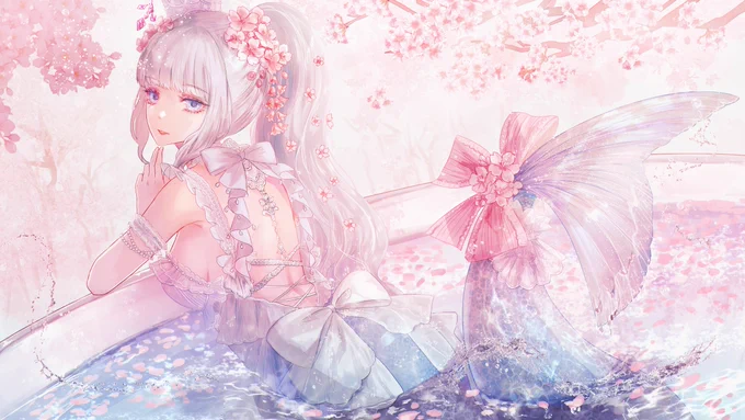 WAKAKOさんからArt Baton頂きました。ありがとうございます! 端正なイラストが本当に美しくて見ているだけで心躍ります  色合いが気に入っているイラストたちです。
