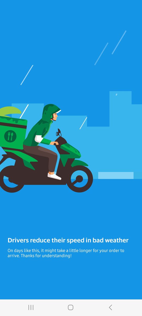 dexterbt1's tweet photo. Hey @grabph, lokohan na etong weather surge ninyo, its 1% chance of raining according to all reputable source and your surge algorithm is surely faking this 🤥 https://t.co/MBIhrH7oue