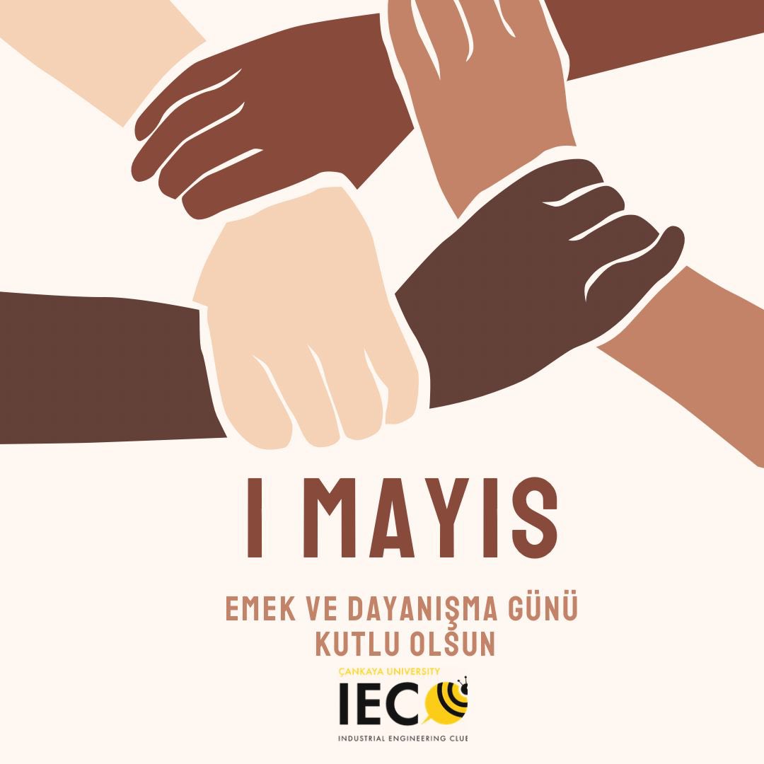 Emeğin, emektarın, alın terinin, dayanışma ve yardımlaşmanın günü olan 1 Mayıs kutlu olsun !