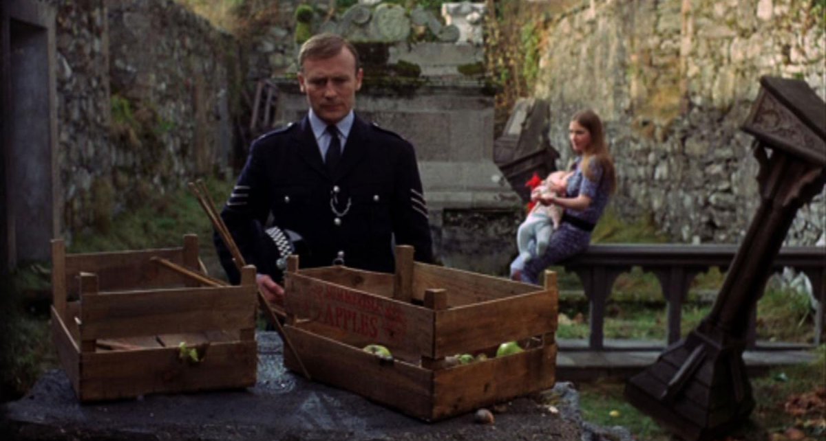 AdamScovell's tweet photo. Happy May Day! For the @BFI, I (finally!) revisited some of the locations from Robin Hardy's The Wicker Man (1973) to celebrate it turning 50 this year. https://t.co/DoVMIGy9Z4 https://t.co/Yv3w444iOh