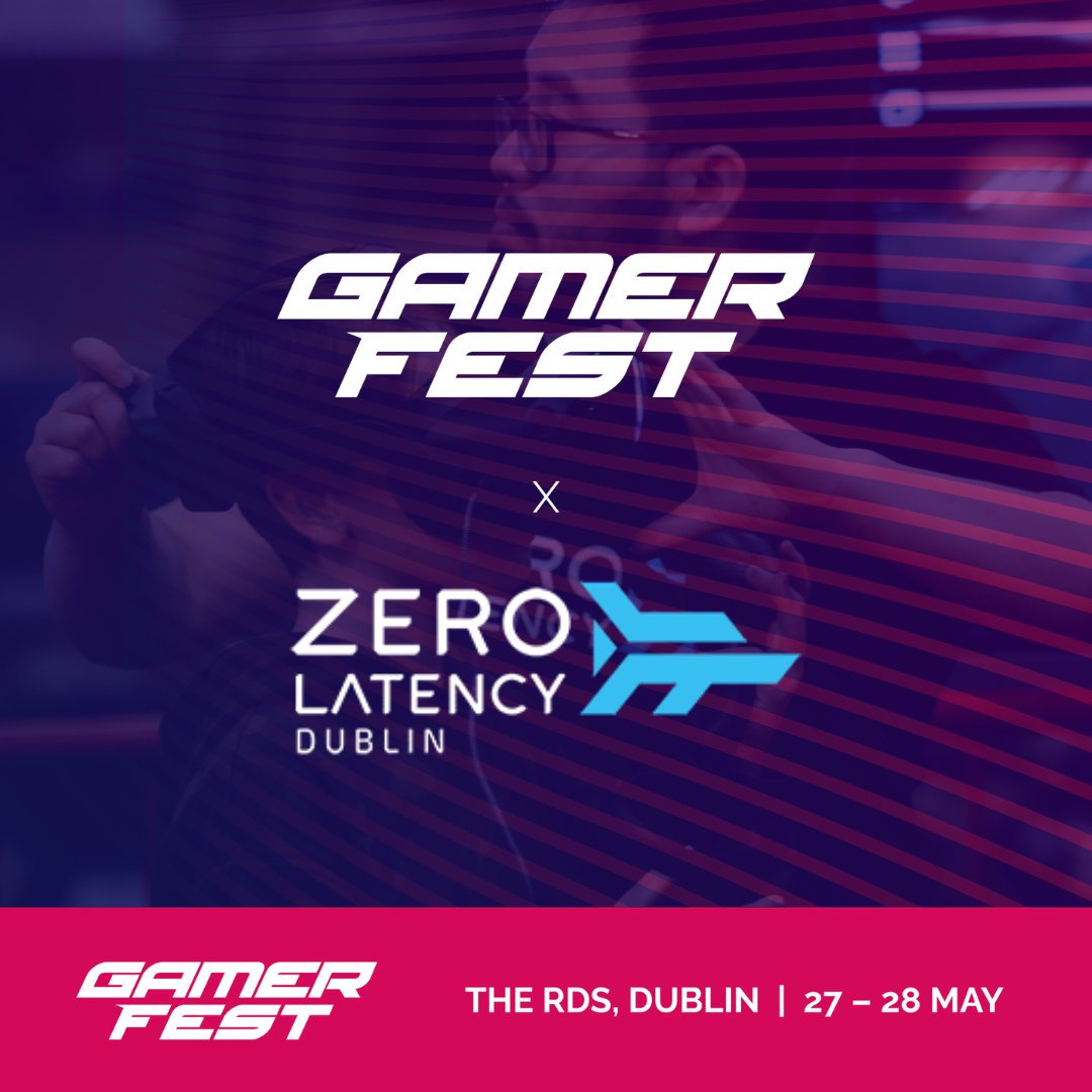 GamerFest Dublin (@gamerfest_ie) on Twitter photo We can't wait to welcome <a href="/ZeroLatencyDub/">Zero Latency Dublin</a> to GamerFest!
Don't miss their jaw-dropping mobile #VR experience, as gamers experience complete untethered immersion 🙌 #GFD We can't wait to welcome <a href="/ZeroLatencyDub/">Zero Latency Dublin</a> to GamerFest!
Don't miss their jaw-dropping mobile #VR experience, as gamers experience complete untethered immersion 🙌 #GFD