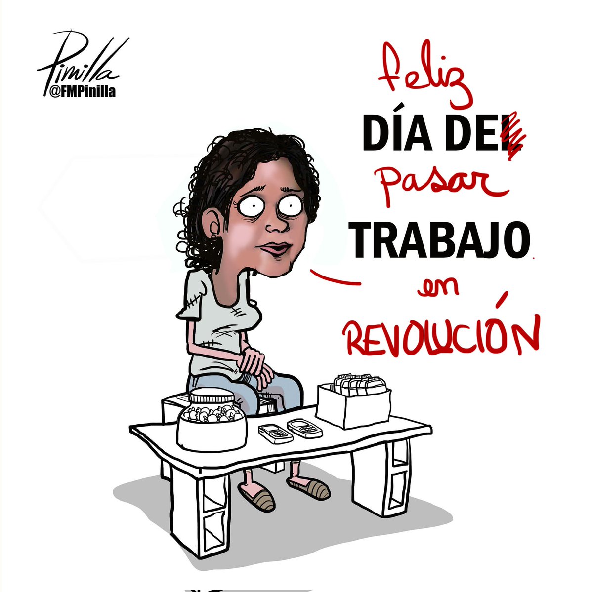 ¡Feliz día de pasar trabajo en REVOLUCIÓN!
•
#caricatura para @elnacionalweb.
•
#caricatura #cartoon #Venezuela #venezolanos #politicalcartoon #DiaDelTrabajador #DiaDelTrabajo
#DiaDelTrabajo2023