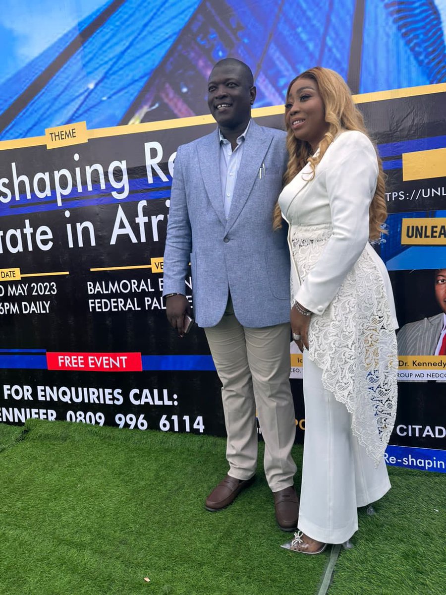 Fabulous__Jr's tweet image. Take a look at Dr Kenedy Okonkwo and Mrs ichiechi Okonkwo Arriving the event #Unleashed4TakeOver2023
