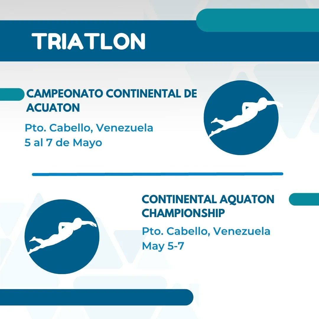 ACODEPAOficial's tweet photo. 📢¡Atención!
Estas son las competencias que nos esperan está semana 🤩

//

📢 Attention!
These are the competition that await us this week 🤩

#competition #panamsports #panamericanos https://t.co/NRpZUbVLRI