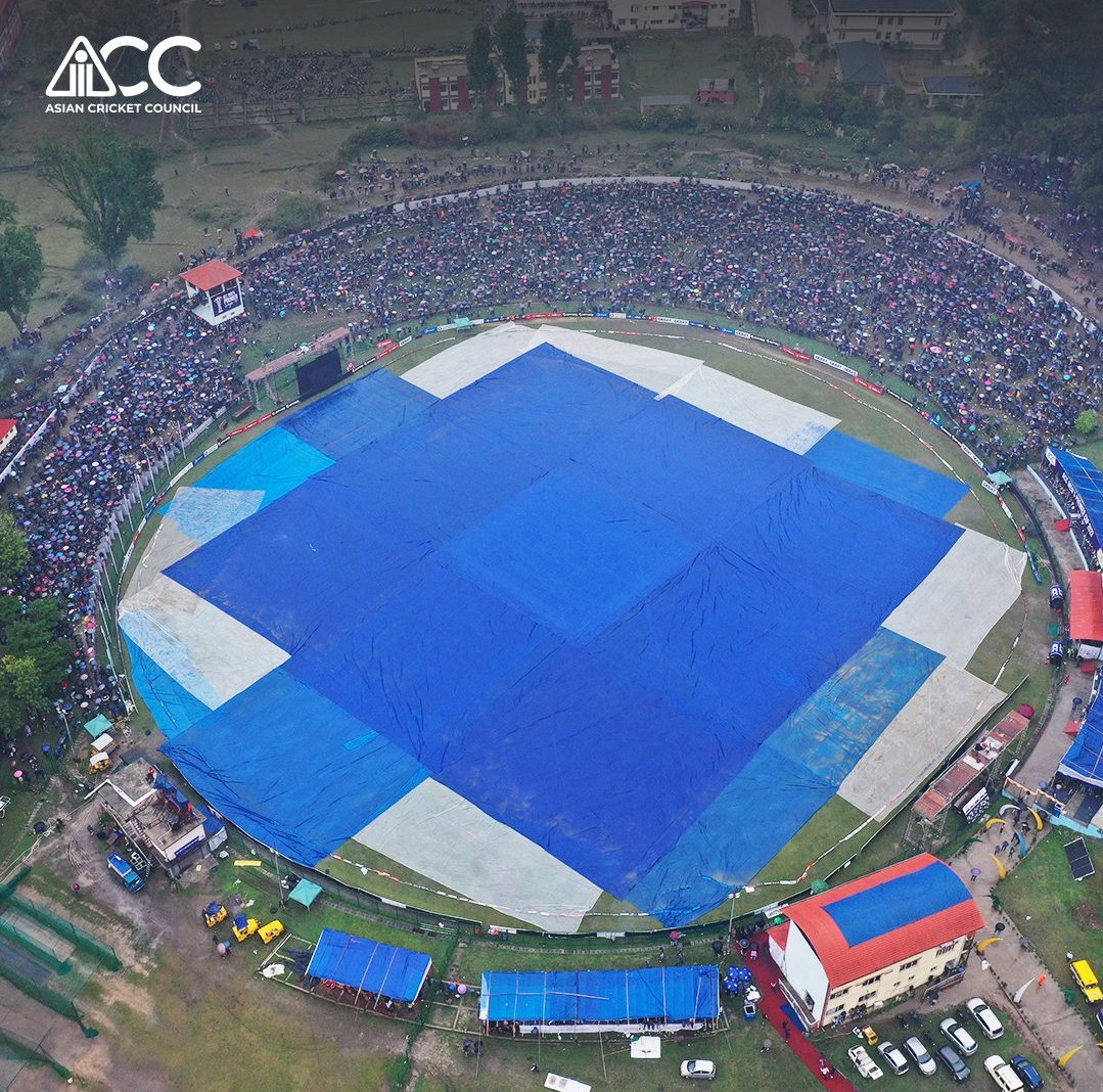 ImTanujSingh's tweet photo. Nepal fans are crazy and mad for Cricket and their team - The pictures from at ACC Premier Cup final match today in Nepal. https://t.co/sgYVrP9EMw