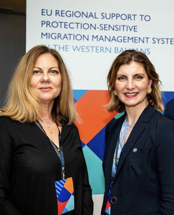 donatellabradic's tweet photo. Great personal and institutional investment of @UNmigration went into #PSMM3 over seven years of supporting protection mainstreaming in migration governance in the #WB6. Lots accomplished, more to do! Regional Steering Committe in 🇧🇪 sets the way ahead @llungarotti @IOMWBalkans https://t.co/DkwF8uhm6G