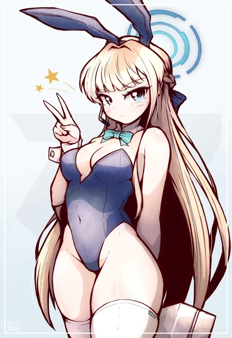 バニートキ  #ブルアカ #BlueArchive