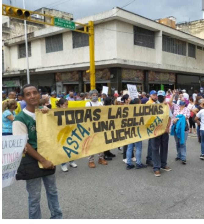 ASTA04041425's tweet photo. Ante la realidad venezolana el 1ro de Mayo que hoy conmemoramos no  #EsCualquier1Mayo en razón de:1) La  necesidad de concretar pasos y definitivas acciones movilizadoras que conduzcan a los trabajadores a alcanzar su objetivo principal:expulsar del poder a quienes son https://t.co/EYqBL0mNxL