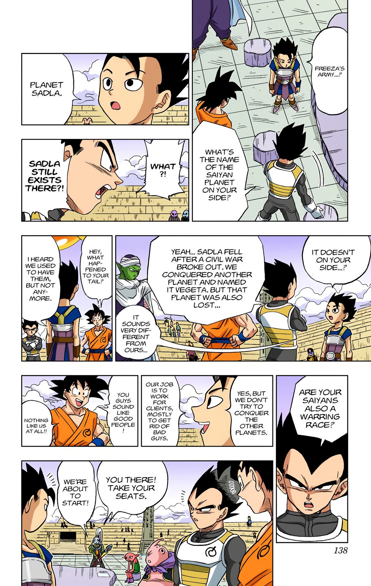 Goku and U6 Saiyajins, Dragon Ball