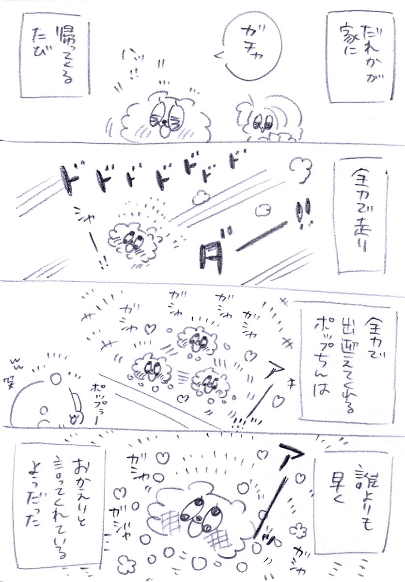 アーーーーーッッッ!!!!!!♡♡♡♡ #うちのおばあワン #漫画が読めるハッシュタグ