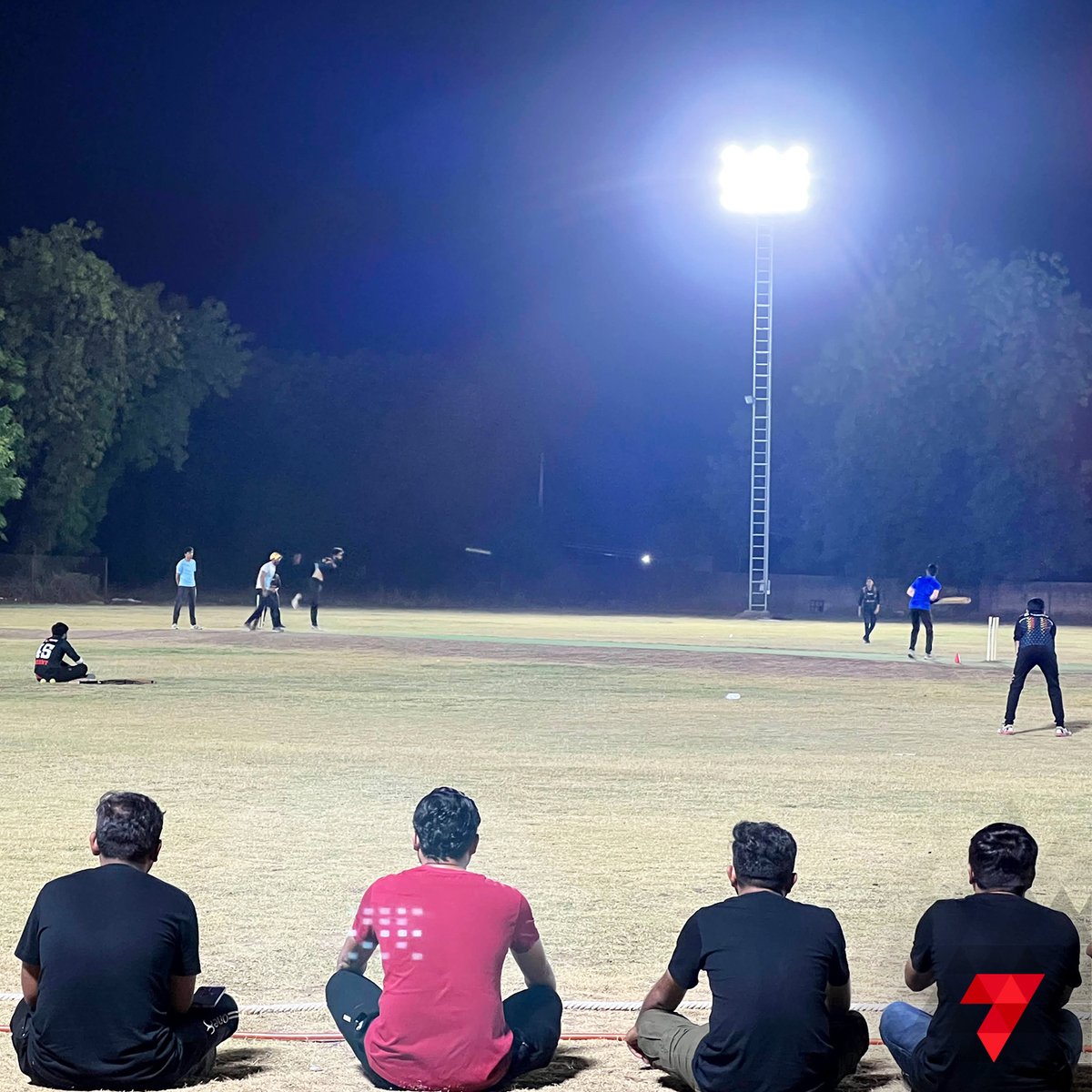 #fridayfun between Saurashtra strikers & 11-spartans! 

Check out the glimpses from the recent fun we all had during the match. 

#cricketmatch #fridaynight #crickettournament #cricketlove