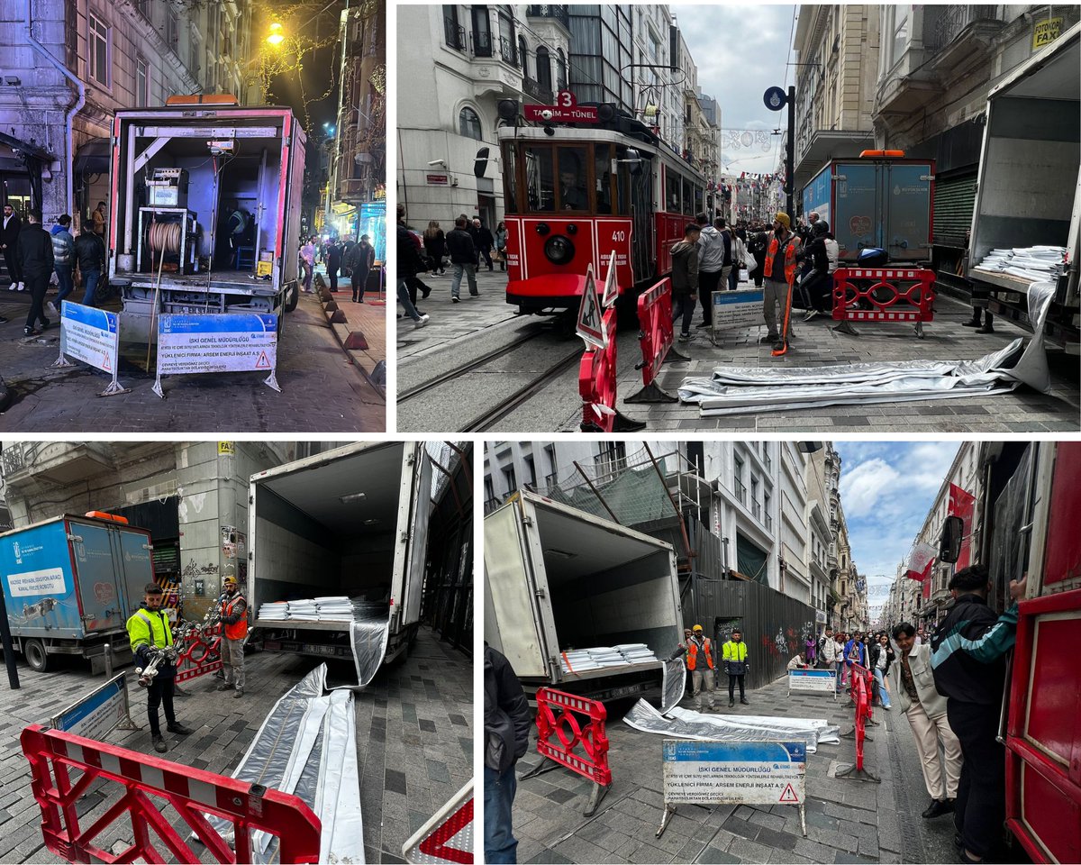KanaltekS's tweet photo. Beyoğlu İstiklal caddesindeki DN300 atıksu hatlarını, Kazısız CIPP UV teknolojisiyle, kazmadan, trafiği ve sosyal yaşamı kesmeden ve bölgenin tarihi yapısını bozmadan yüksek mukavemetli son teknoloji ürünü Liner malzeme ile 1 günde başar��yla yeniledik. 

 #nodig #iski #safakbasa https://t.co/dYjr7CDqWL