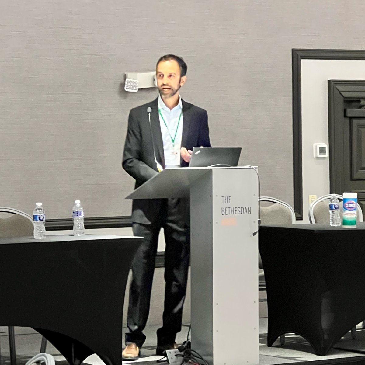 pennsleep's tweet photo. The one, the only Dr. Dedhia gave a discussion on "Negotiating for an Academic Position" at @AASMorg  #YIRF! What valuable advice for landing your dream job! 💤#ChooseSleep #CareerGoals #PennSleep @PennSleepSurg @Penn_ENT https://t.co/aSW6FeomCg