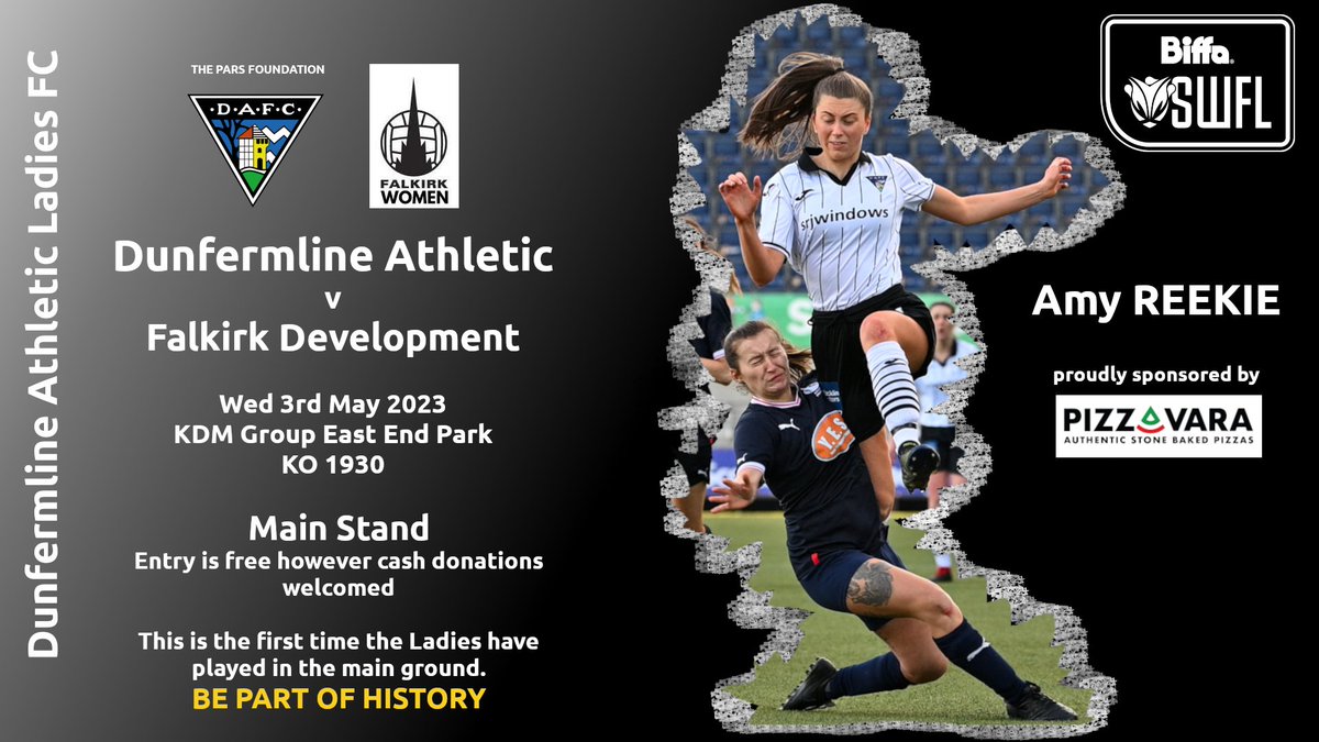 Next up <a href="/Biffa/">Biffa</a>SWFL East game v <a href="/FalkirkWomen_/">Falkirk Women</a> Dev <a href="/officialdafc/">Dunfermline Athletic</a> <a href="/parsfoundation/">The PARS Foundation</a> <a href="/Pars_Community/">Pars InThe Community</a> <a href="/dunfermlinesams/">Dunfermline Sams</a> <a href="/Jax_Mc_Media/">Jax Mc Media</a> <a href="/OurGirlsOurGam1/">Our Girls Our Game</a> <a href="/SECTION_NW/">SECTION NORTH WEST</a> <a href="/RossH_DP/">Ross Hart</a> <a href="/GirlsResults/">Scottish Football Results - Girls/Women</a> @Biffa <a href="/ScotWFootball/">Scottish Women’s Football</a> <a href="/scotfootfixs/">Scottish Football Fixtures</a>