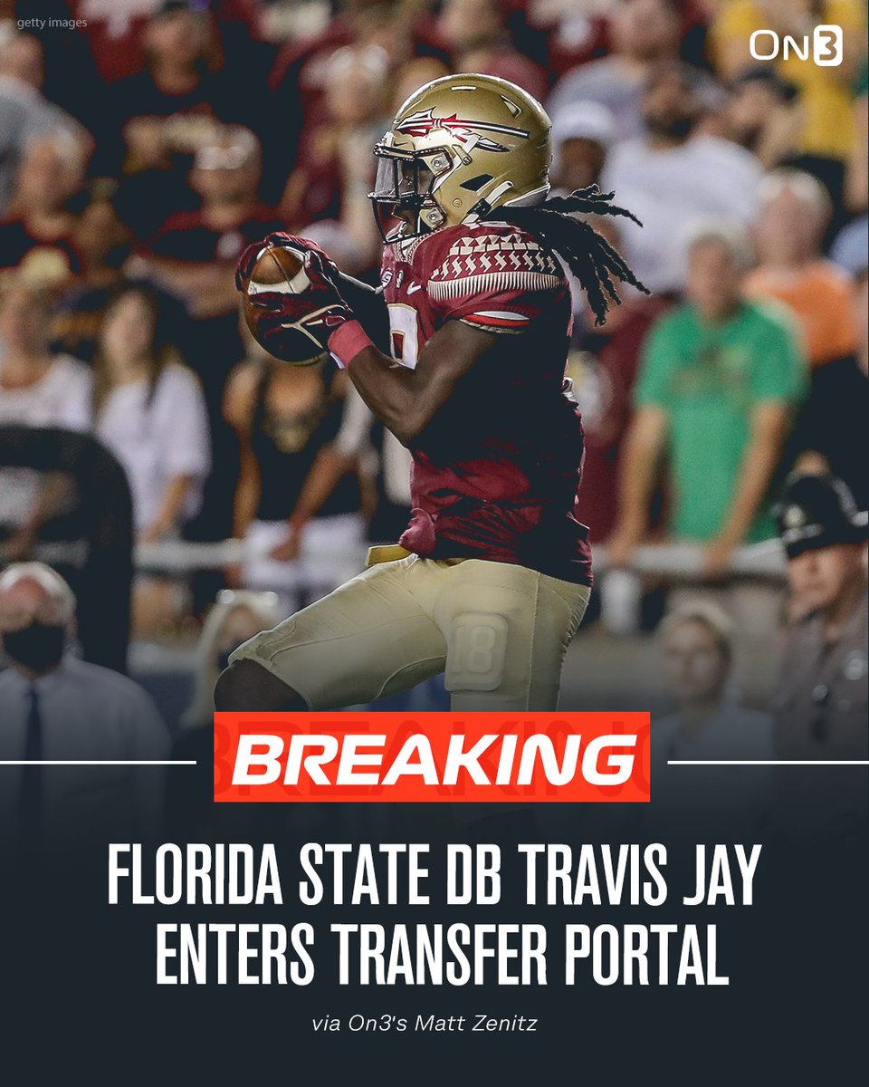 On3 on Twitter "Florida State DB Travis Jay has entered the NCAA