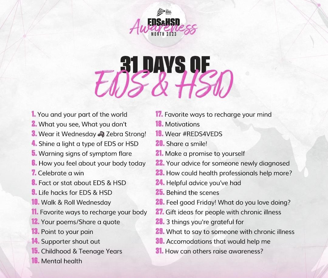 BubblesXx95's tweet photo. This month is very special to me. It is the time of year I try my best to raise awareness for the disabling genetic disease that I and many others have called Ehlers-Danlos Syndrome Type 3. 🦓
#Zebra #ZebraStrong #EDS #EhlersDanlosSyndrome #FragileButUnbreakable #Awareness https://t.co/rn2v6kzXw2