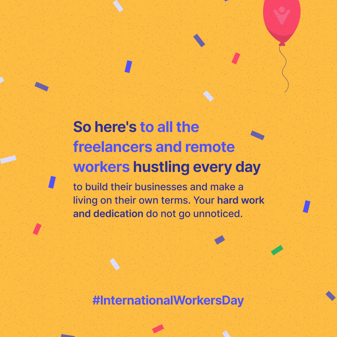 NativeTeams's tweet photo. π Happy International Workers' Day to all! ππ½
To all the remote workers and freelancers out there, your hard work is crucial to the global workforce! πͺπΌ
#NativeTeams https://t.co/SHYhQDcS08