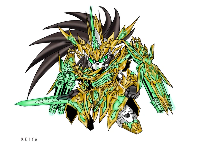 #これを見た人は緑の画像を貼る #SDガンダム