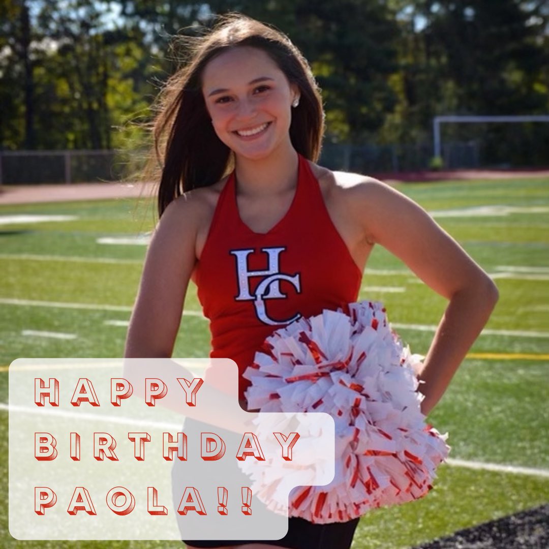 Wishing the happiest birthday to one of our freshmen, Paola! We love you so much and hope you have the best day!❤️