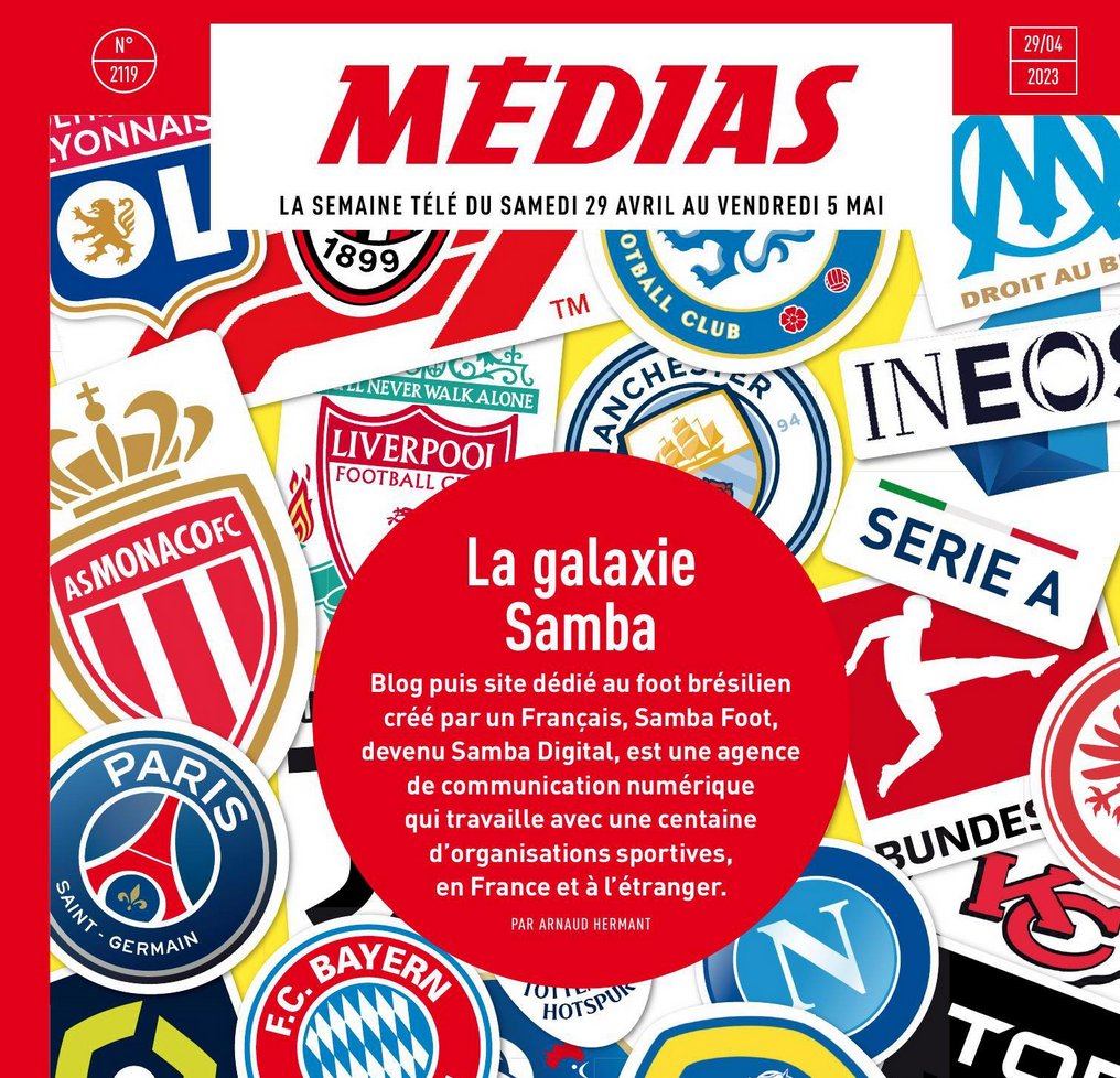 SambaAgency's tweet photo. Our CEO and founder, Frédéric Fausser, spoke with famed French sports journal l'Équipe in an interview published on Friday -- read more on our website:

https://t.co/edWVrMxFZp https://t.co/93P4WHLTJM