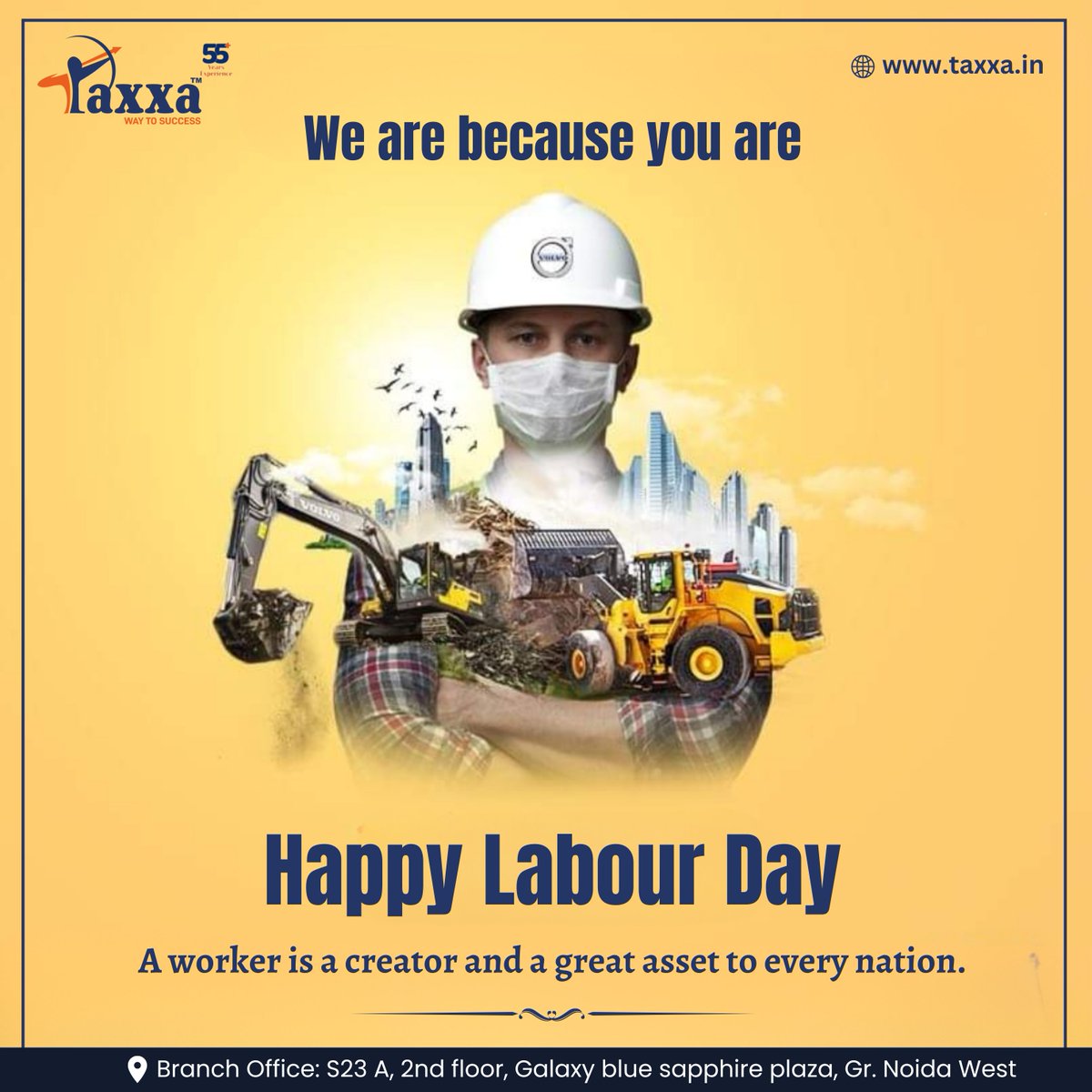 TaxxaIndia's tweet photo. 𝐇𝐚𝐩𝐩𝐲 𝐋𝐚𝐛𝐨𝐮𝐫 𝐃𝐚𝐲! Today we celebrate the achievements of the American workforce and the strength of our nation. Let's keep fighting for better wages, better benefits, and better working conditions for all!
.
#taxxatech #taxplanner #taxplanning #happylabourday https://t.co/UbyMowBaU3