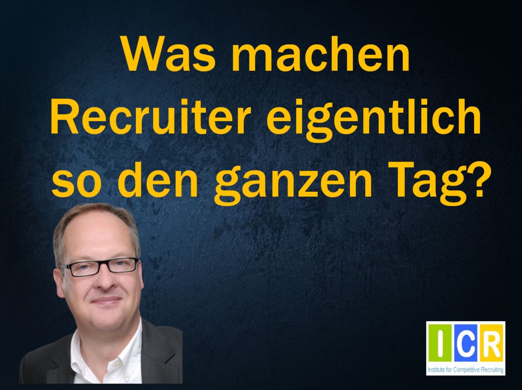 1. Mai: Was machen Recruiter eigentlich und was sollte davon nicht digitalisiert werden?
Was machen #Recruiter eigentlich den ganzen Tag?
Was macht Recruitern davon eigentlich Spaß?
Was sollte nicht digitalisiert werden?
linkedin.com/posts/wolfgang…