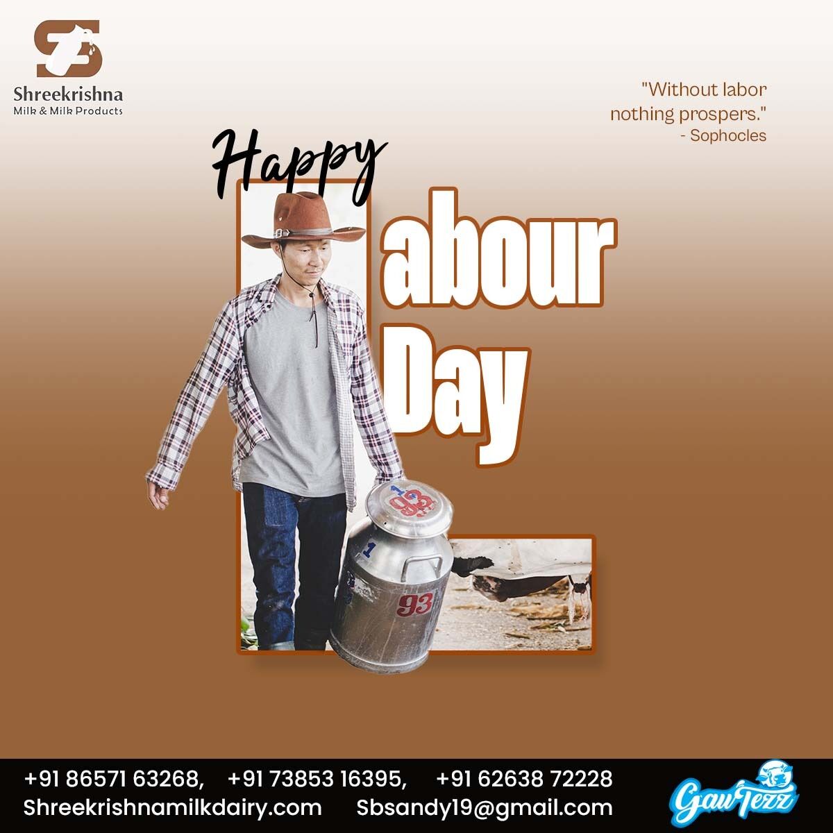 🎉 Happy Labour Day 2023! 🎉
Let's celebrate the hard work and dedication of all the workers who keep our society running! 💪

👨‍🏭👩‍🔧👷‍♀️👨‍🌾👩‍💻👨‍🍳👩‍🏫👨‍⚕️👩‍🚒👮‍♂️

#LabourDay2023 #HappyLabourDay #WorkersOfTheWorldUnite #LaborRights #FairWages #SocialJustice #Solidarity #DignityOfWork