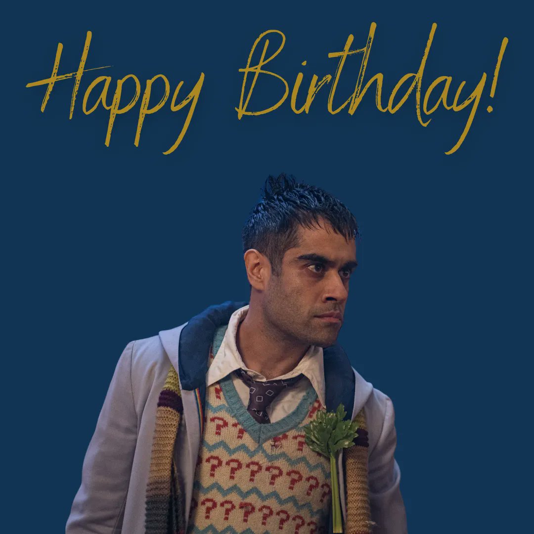 Happy Birthday, Sacha Dhawan! This brilliant actor played the Master AND the Doctor! (And he rocked that outfit in TPotD!) 

#SachaDhawan #DoctorWho #TheMaster #Birthday