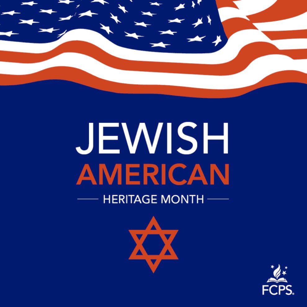 May is a national month of recognition of the history of Jewish contributions to American culture, acknowledging the diverse achievement of the Jewish community in the U.S. #OurFCPS #OneAldrin