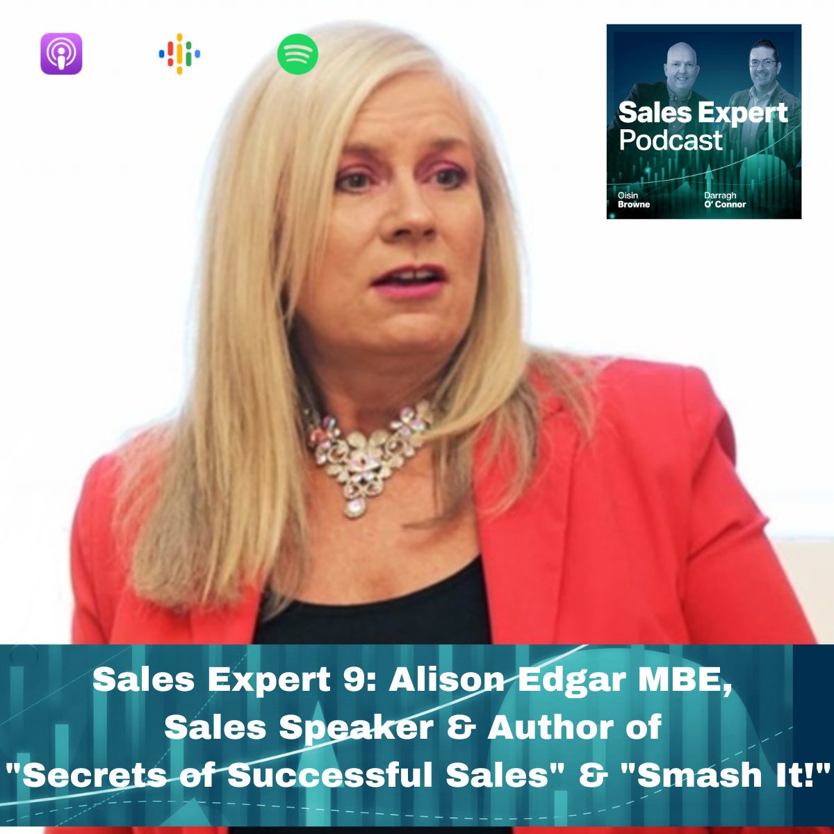 binmansguide's tweet image. 🎧 New Sales Expert podcast alert! 🔥 Hear from award-winning entrepreneur &amp;amp; sales expert @thealisonedgar on building customer relationships, developing effective sales strategies, &amp;amp; improving sales performance.
podcasters.spotify.com/pod/show/sales… #SalesExpert #AlisonEdgar #SalesPerformance