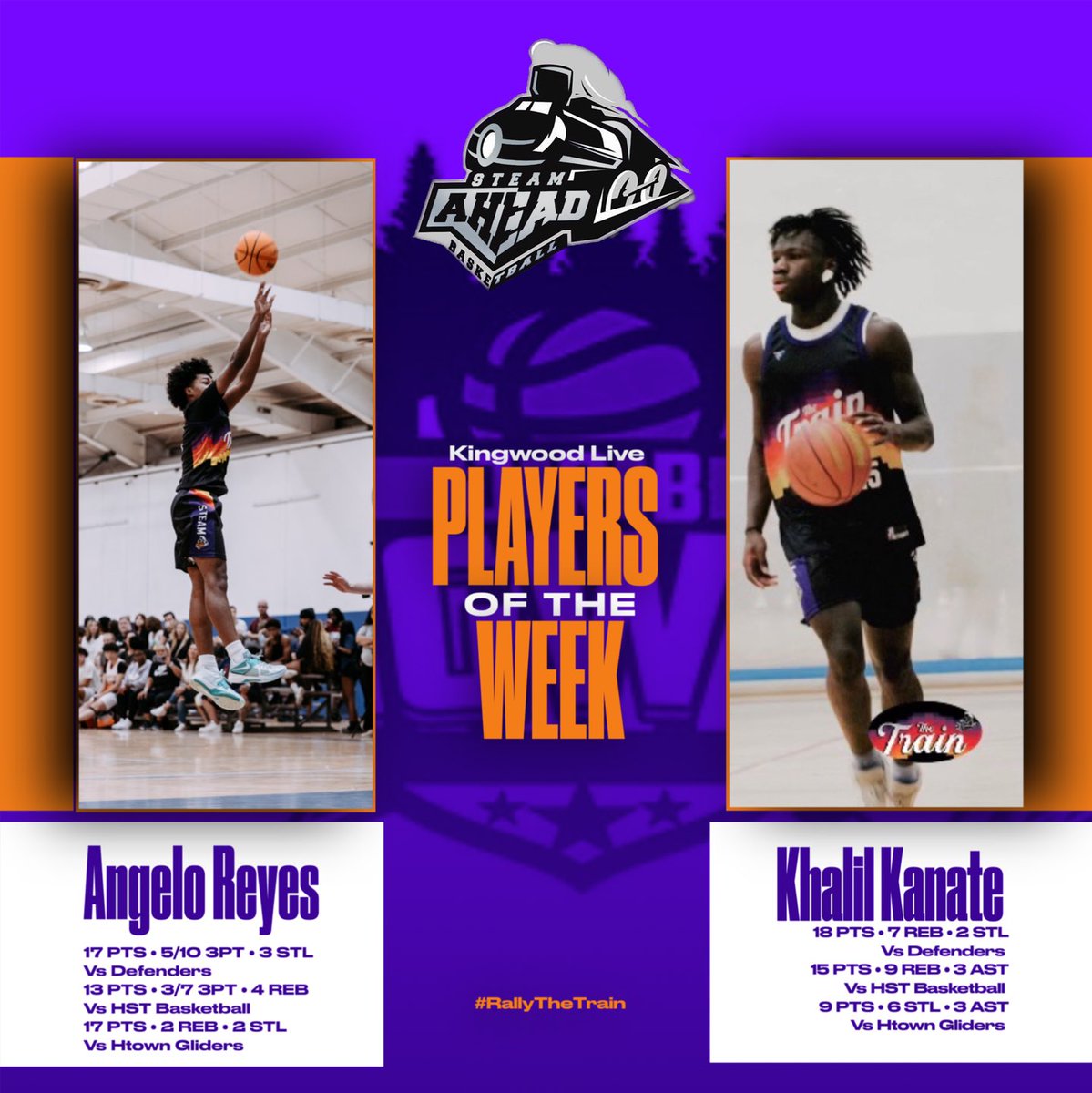 acevedo_coach's tweet photo. ⛹🏽‍♂️Players of the Week ⛹🏽‍♂️
@thegeloreyes2_ Showed out Raining 🌧️ Threes over the weekend. @Khalilthetrill Came out attacking the rim all weekend, tough to guard when coming down the lane. @jovanni_segura_ with an 11 assist game 👀👀
@djones8301 
@RcsSports #KingwoodLive https://t.co/a9QvHQEHo4