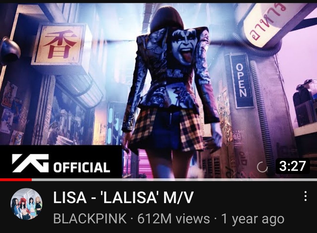 P0bBase's tweet photo. Most viewed 2021 music videos by kpop acts:
1. BUTTER 873m
2. MONEY 817m🌟
3. LALISA 612m🌟
4. PTD 580m
5. The feels 363m
6. ON THE GROUND 324m🌟
7. Alcohol free 270m
8. My universe 266m

🌟>> soloist not group
Ps:money by lisa is expected to be the most viewed by the end of2023 https://t.co/wX7G7qODao