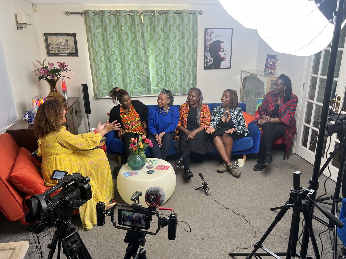 Exciting video out soon about #OurStoriesToldByUs!  All 5 of the authors <a href="/angelina_namiba/">Angelina Namiba</a> <a href="/Charity01346588/">Charity</a> <a href="/Bex_Mbewe/">Rebecca Mbewe</a> <a href="/memsachi/">Memory Sachikonye</a> &amp; Winnie Sseruma join broadcaster <a href="/susancolehaley/">Susan Cole-Haley FRSA</a> to discuss the groundbreaking book on the African contribution to the UK HIV response.