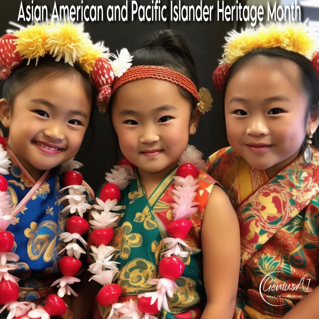 Asian American & Pacific Islander Heritage Month is a time to honor & recognize the cultural contributions and achievements of AAPI communities throughout history. 

#asianamericanandpacificislanderheritagemonth #asian #asianamericans #pacificislanders #AI #AIArt #art #GeniusAI